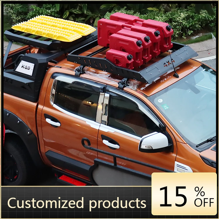 

Universal High Quality 4x4 Pickup Trucks Car Accessories Iron Roof Basket/Luggage Rack