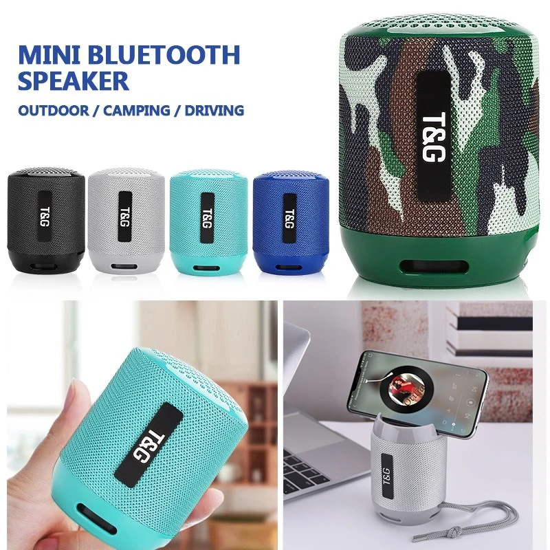 New TG 129 Portable Wireless Bluetooth Speaker Waterproof Music Player Column Stereo Bass Subwoofer Mini Sound Box for PC Phone