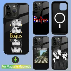 T-The Rock B-Beatles Band Phone Case For iPhone 15,14,13,12,11,Plus,Pro,Max Mini Magsafe Magnetic Wireless Charging