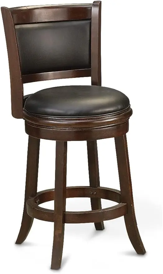 

Boraam Augusta Bar Height Swivel Stool, 29-Inch, Cappuccino