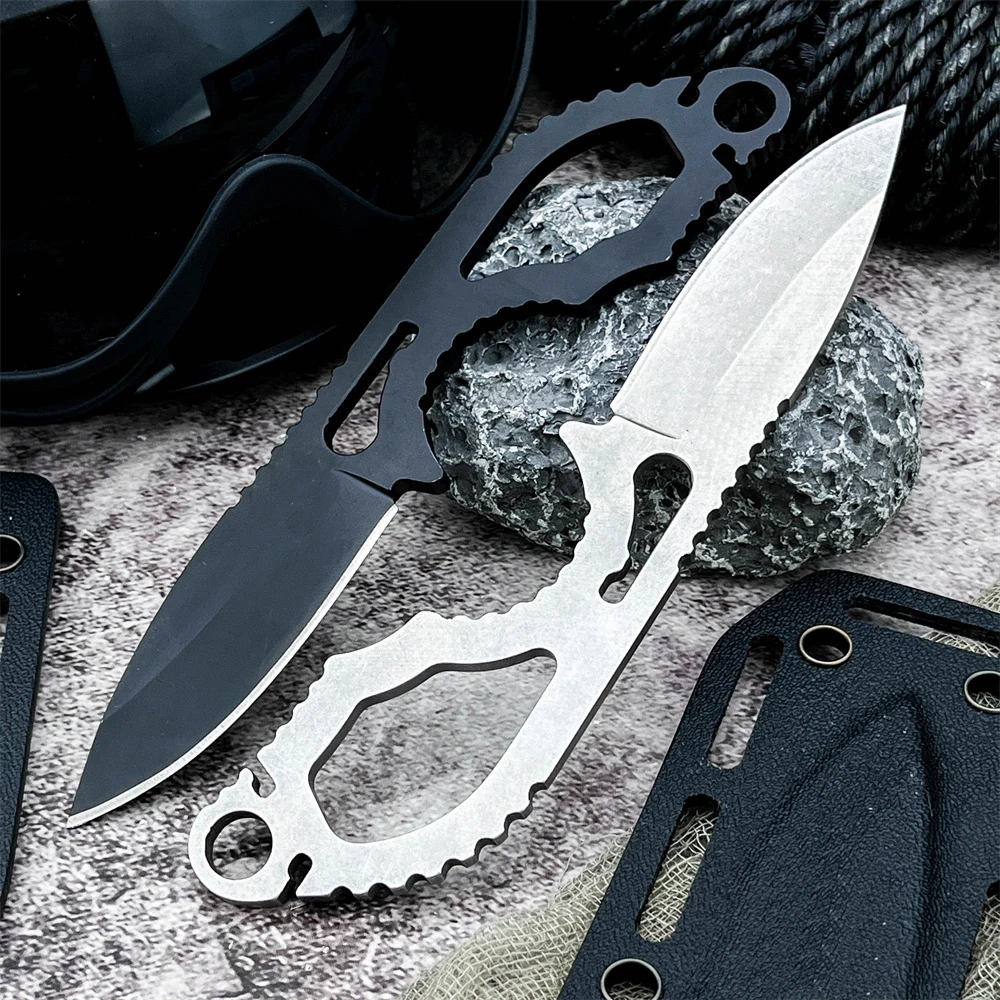 

Мини-прямой фиксированный нож из материала 440C BM101, компактный и портативный острый нож для фруктов, нож для распаковки, аварийные инструменты