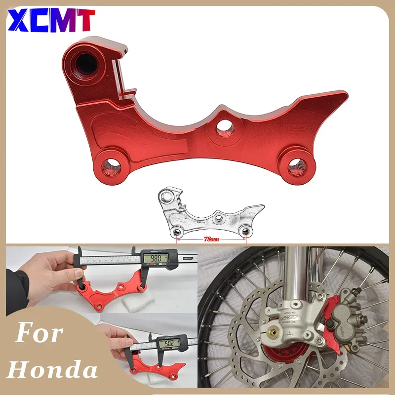 

Motorcycle CNC Brake Disc Adapter Bracket 270MM For Honda CR125E CR125R CRE CRF 125 250 450 CR250R CRF250X CRF250R CRF450R 450X