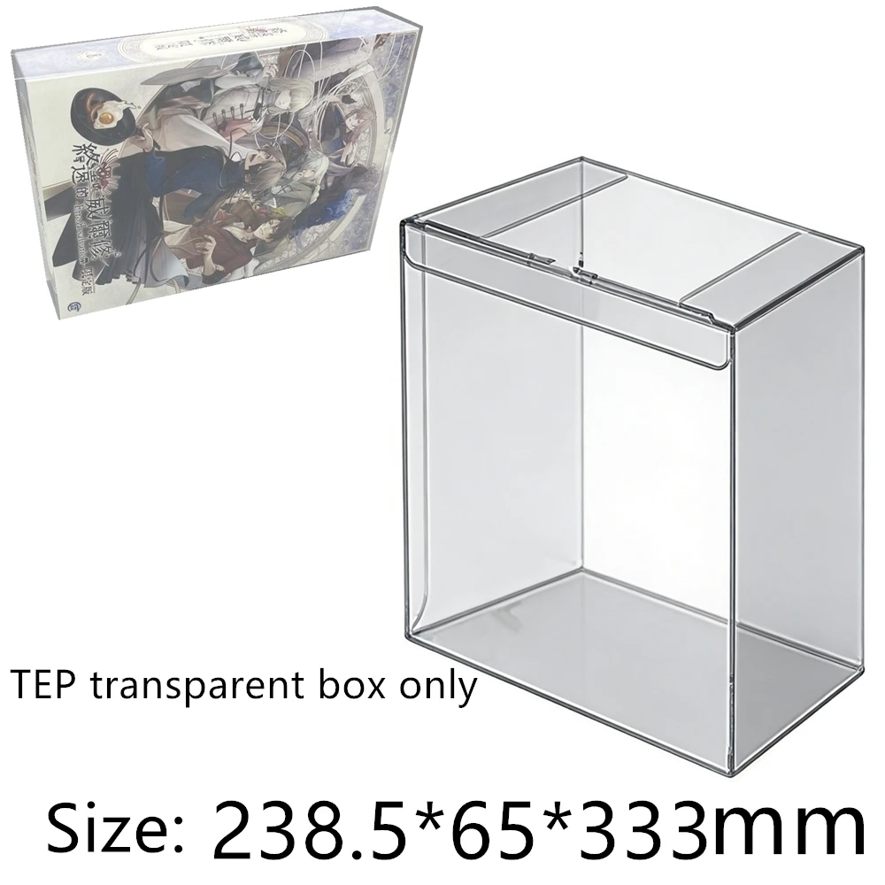Boîte de protection transparente pour TVirche Evermore: -ErroR:salvation-/NS Collect Boxes TEP Storage Game Shell Clear Display Case