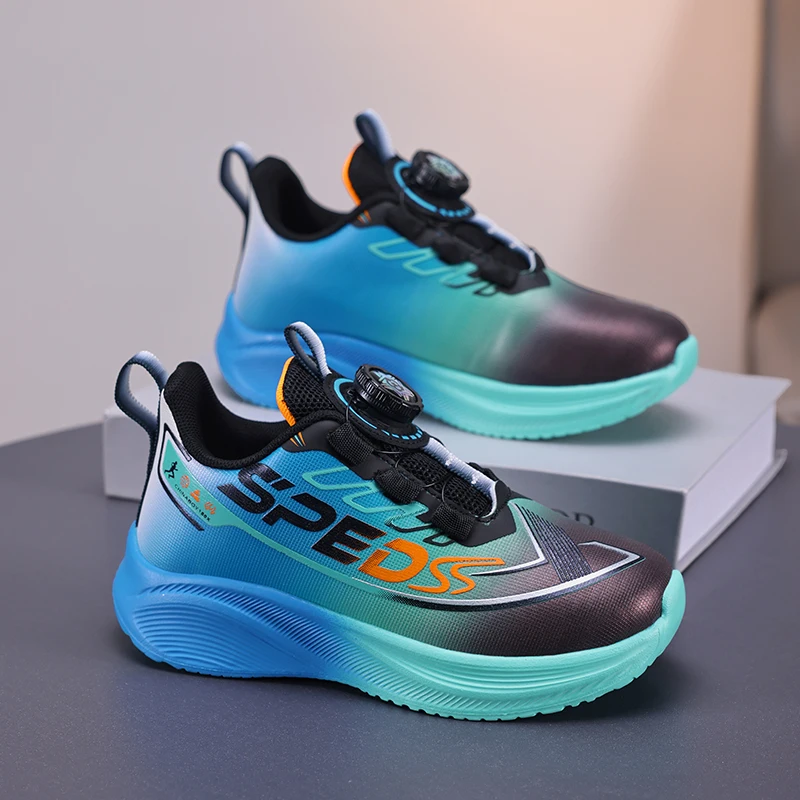 

Новая модная легкая удобная детская спортивная обувь, противоскользящие тренировочные кроссовки для бега, поддерживающая и устойчивая повседневная обувь