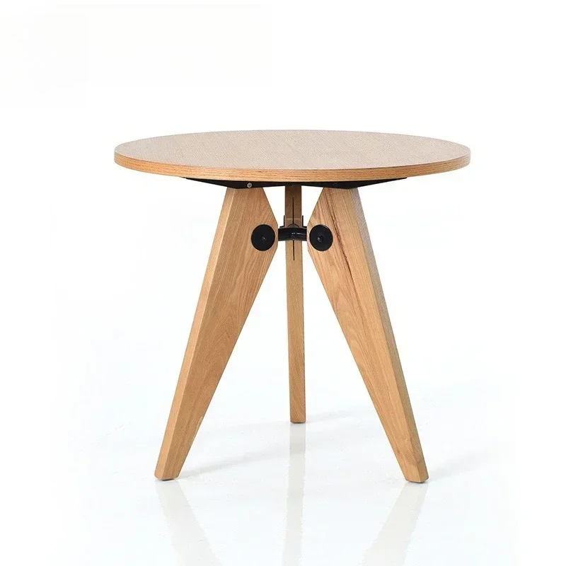 Modern dining table Simple casual negotiation table and chair combination Round table Restaurant