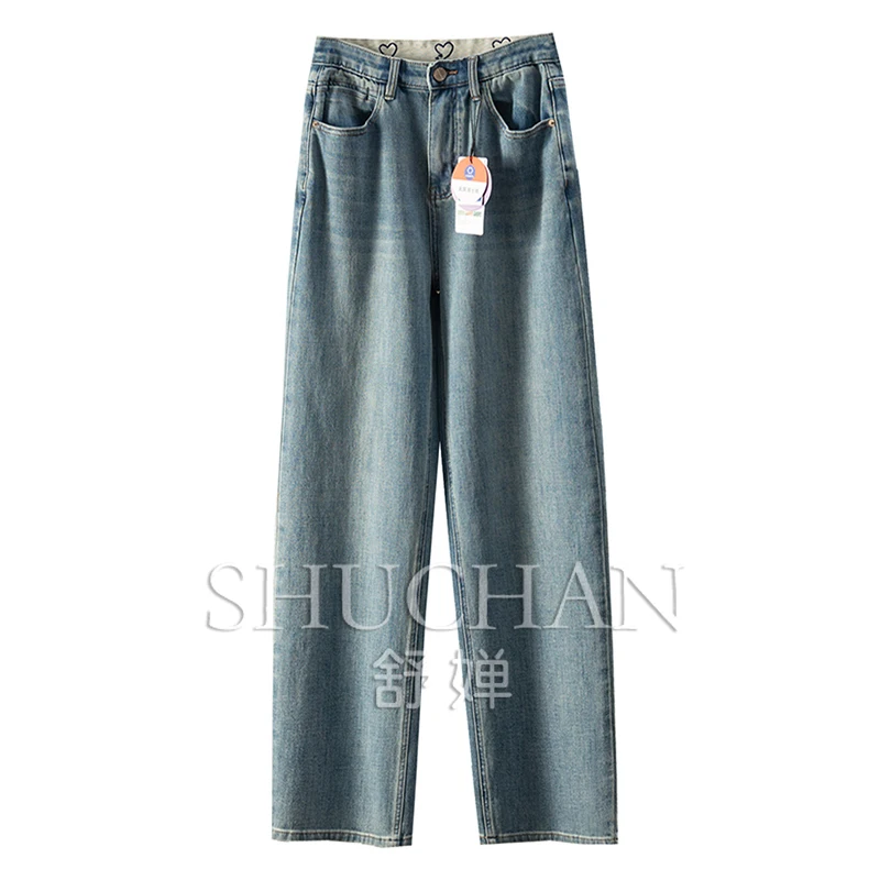 

High Waist Denim Trousers Women 4Z22 High Waisted Jeans Pantalones De Mujer Summer 2025 Jeans Women