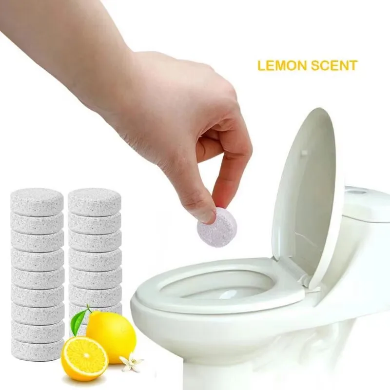 5/10/20Pcs Multifunctional Effervescent Cleaner Toilet Kitchen Cleaning Tablets Car Window Cleaner Home Cleaning Accessories