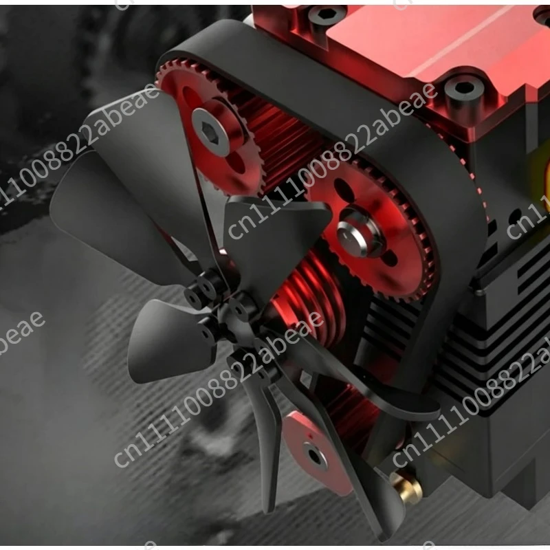 4-Stroke Engine Model Kit DIY Assembly Metal Mechanical  Toy