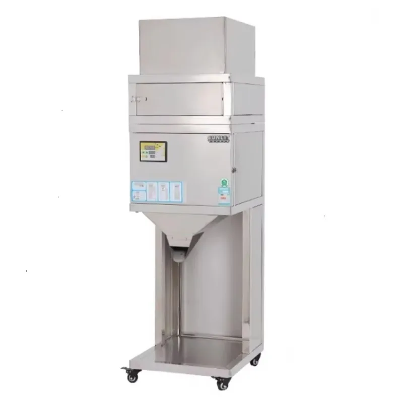 

100-5000g Food Grains Packaging Machine Granule Powder Weighing and Filling Machine for Rice Flour Seeds