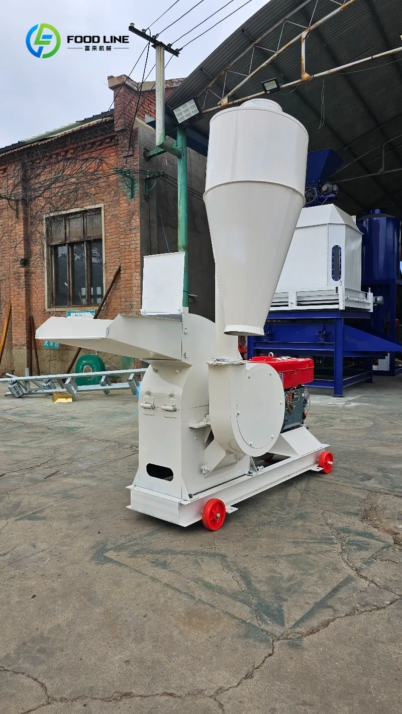 Industrial Grinding Machine Crusher Equipment for Corn Wheat Spice and Feed Processing Plants