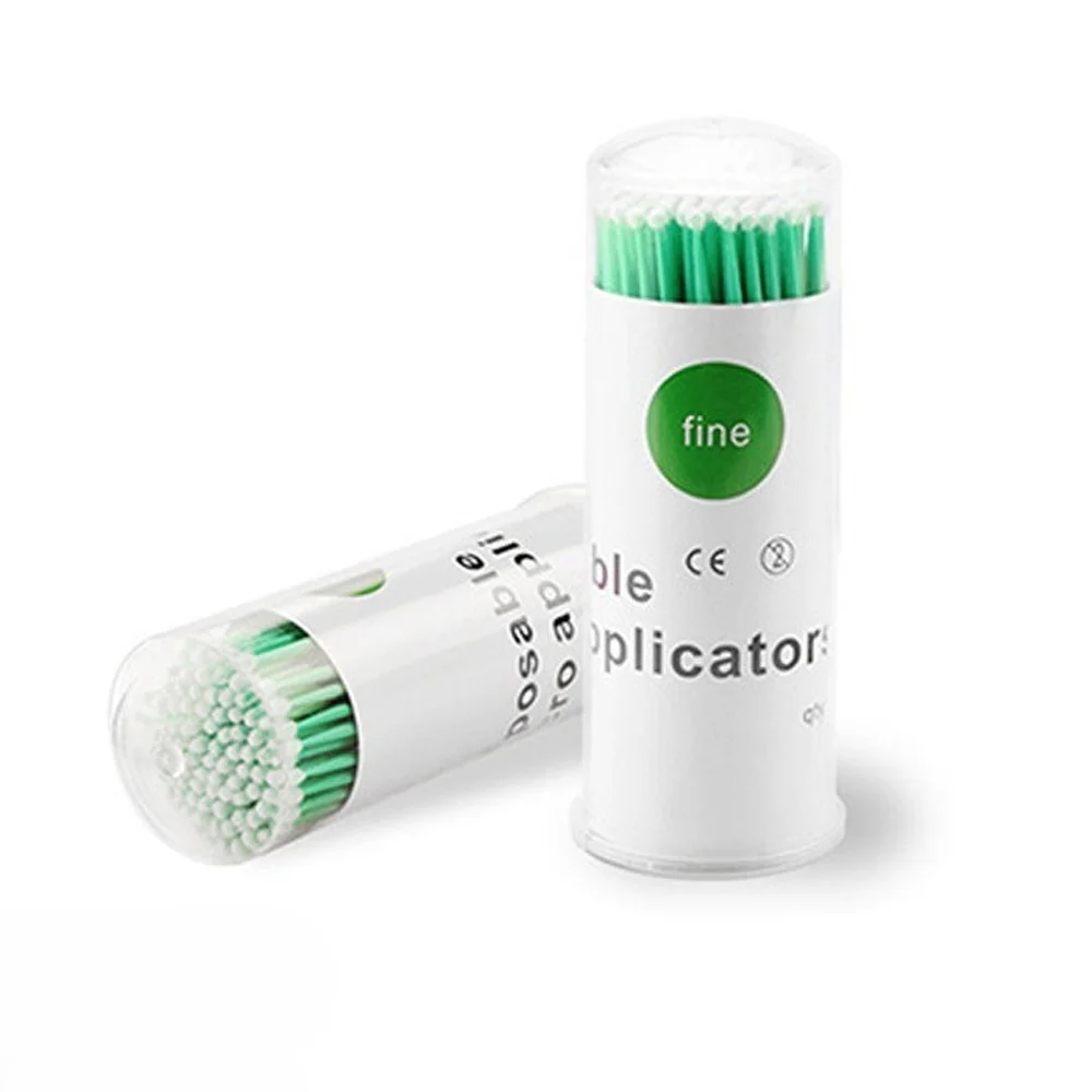 1 زجاجة فرشاة توزيع صغيرة لتمديد الرموش، مسحات قطنية صغيرة، عصي ماسكارا الشفاه، فرشاة صغيرة