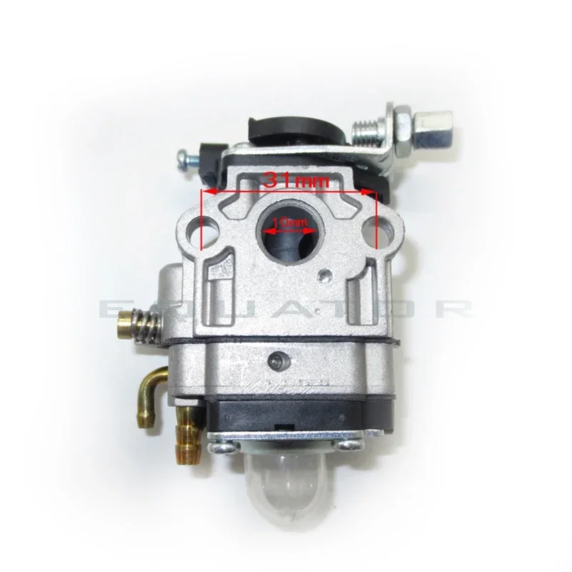 2 اثنين السكتة الدماغية المكربن 10 مللي متر المكربن ل Mini Moto 33CC 36CC Kragen Zoo SRM 260S 261S 261SB PAS 260 261 BC4401DW PPT261 جديد #2