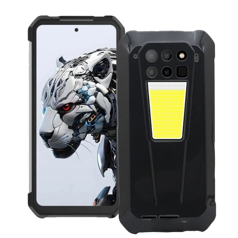 TPU Case Voor Unihertz Tank 3 Pro 8849 Tank3prophone Case Ultra-Dunne Zachte Siliconen Hoes Zwart Transparant Beschermend Omhulsel