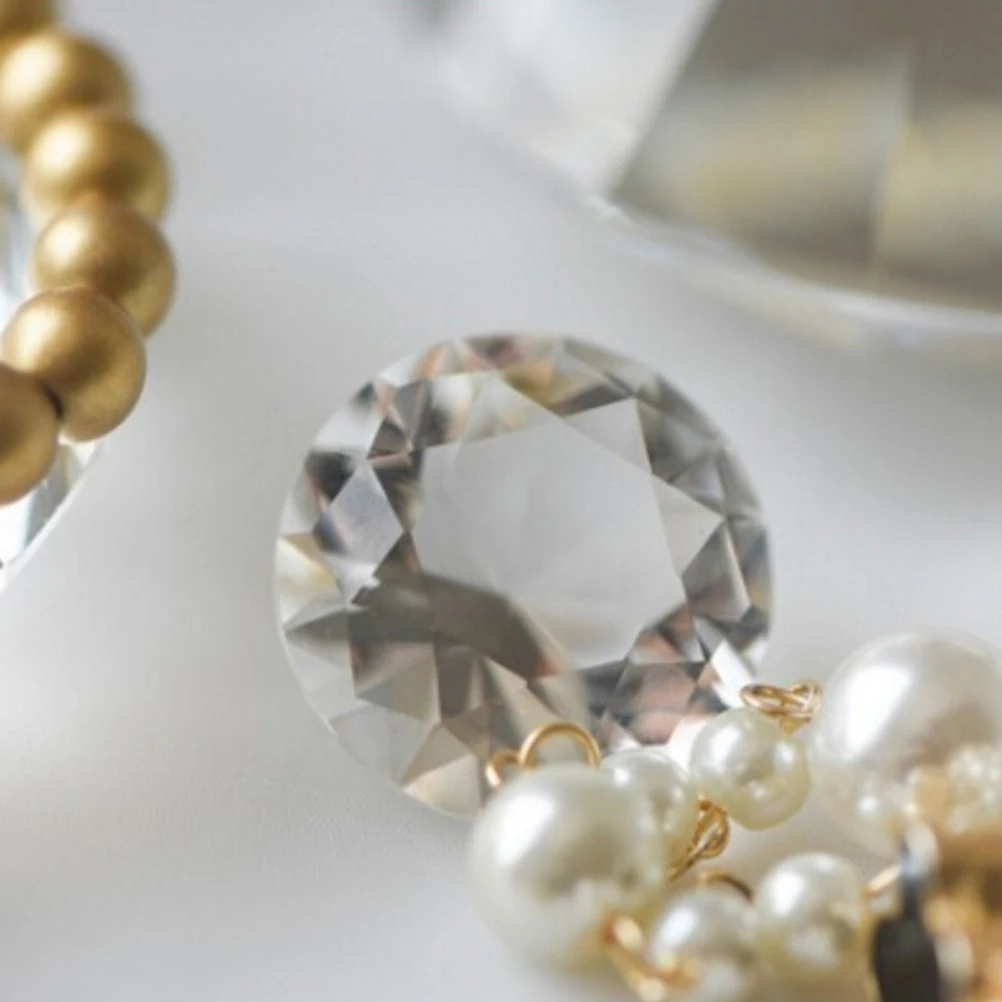 

2.5cm Artificial Diamond Scatter for Wedding Party Decorations Vase Fillers Photography DIY Crafts Wedding Decorations