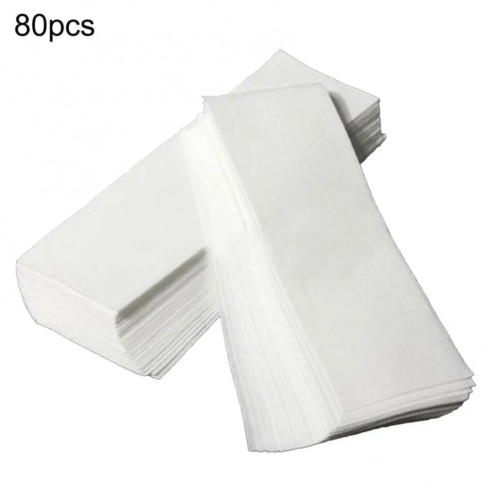 

80 шт./компл. летний эпилятор для удаления волос, восковая лента, рулон бумаги для восковой депиляции