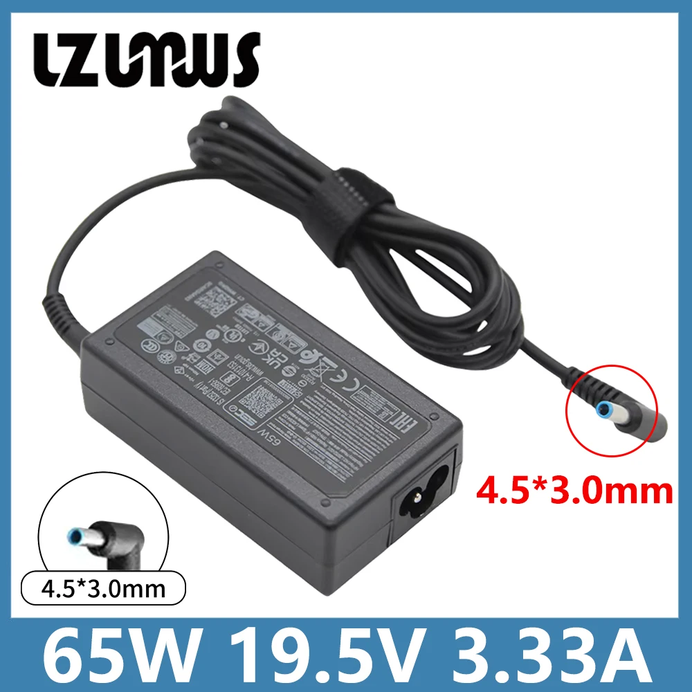 HP 65W 19.5V 3.33A 4.5×3.0mm Blue Tip Laptop AC Charger for HP Envy Pavilion Chromebook 11 G4 G5 EE 14 G3 246 G4 248 - Aliexpress Deal