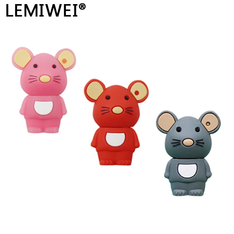 

Cute Cartoon Mouse Flash USB Stick Pen drive 4GB 8GB 16GB 32GB 64GB Pink Pendrive USB Memory Disk USB Flash Drive for best gift