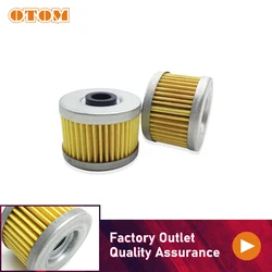 OTOM 2/4/6Pieces Oil Filters Motorcycle Parts Oil Filter Cleaner For Kawasaki KLX300 KLX250 YF300 Loncin 300R LX3006A VOGE 300DS