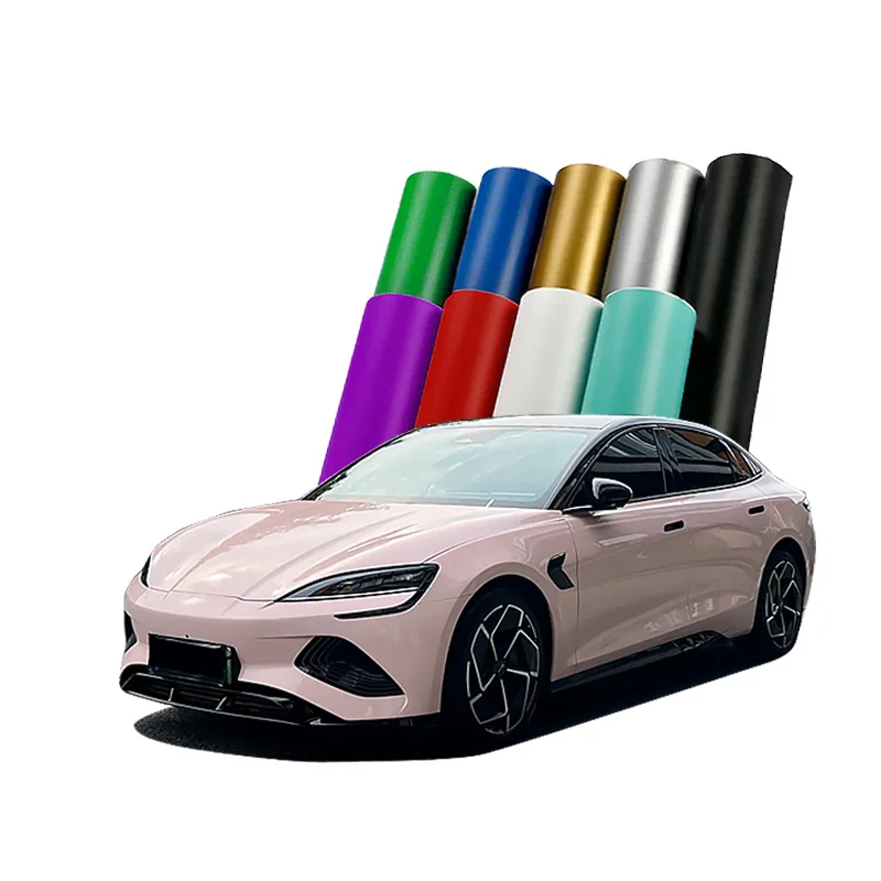 

Self Healing TPU Car Wrap Vinyl Roll Colorful Liquid Metal Shell Pink Super Gloss Change Film TPU Material for Body Protection
