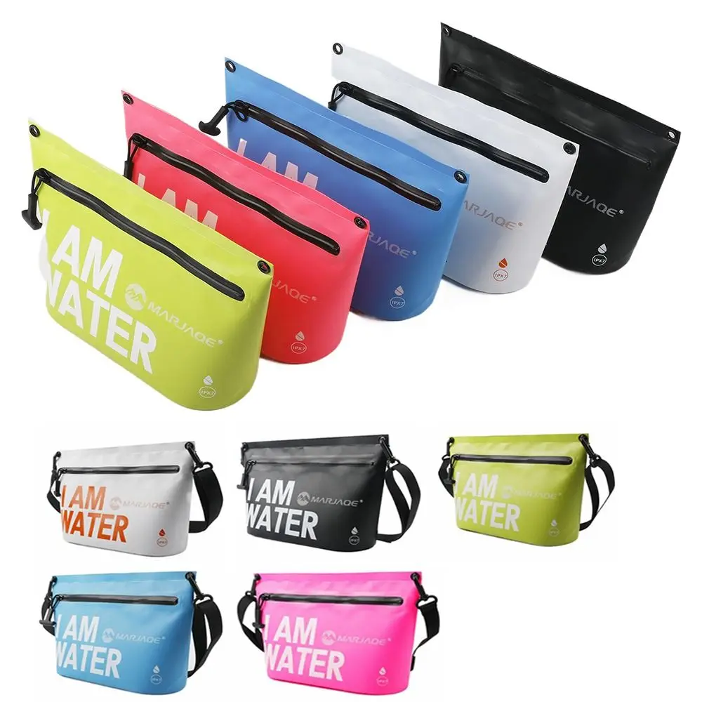 Creative Waterproof Storage Bag Durable PVC Waterproof Dry Bag Keep Gear Dry Large Capacity Rainproof Shoulder Bags Travel