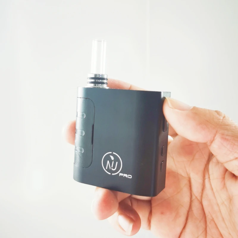 NIU PRO-Kit de vaporisateur d'herbes sèches avec écran OLED, appareil à vapeur pour tabac, kit de mod de boîte de vapotage, contrôle de la température, batterie 2200mAh