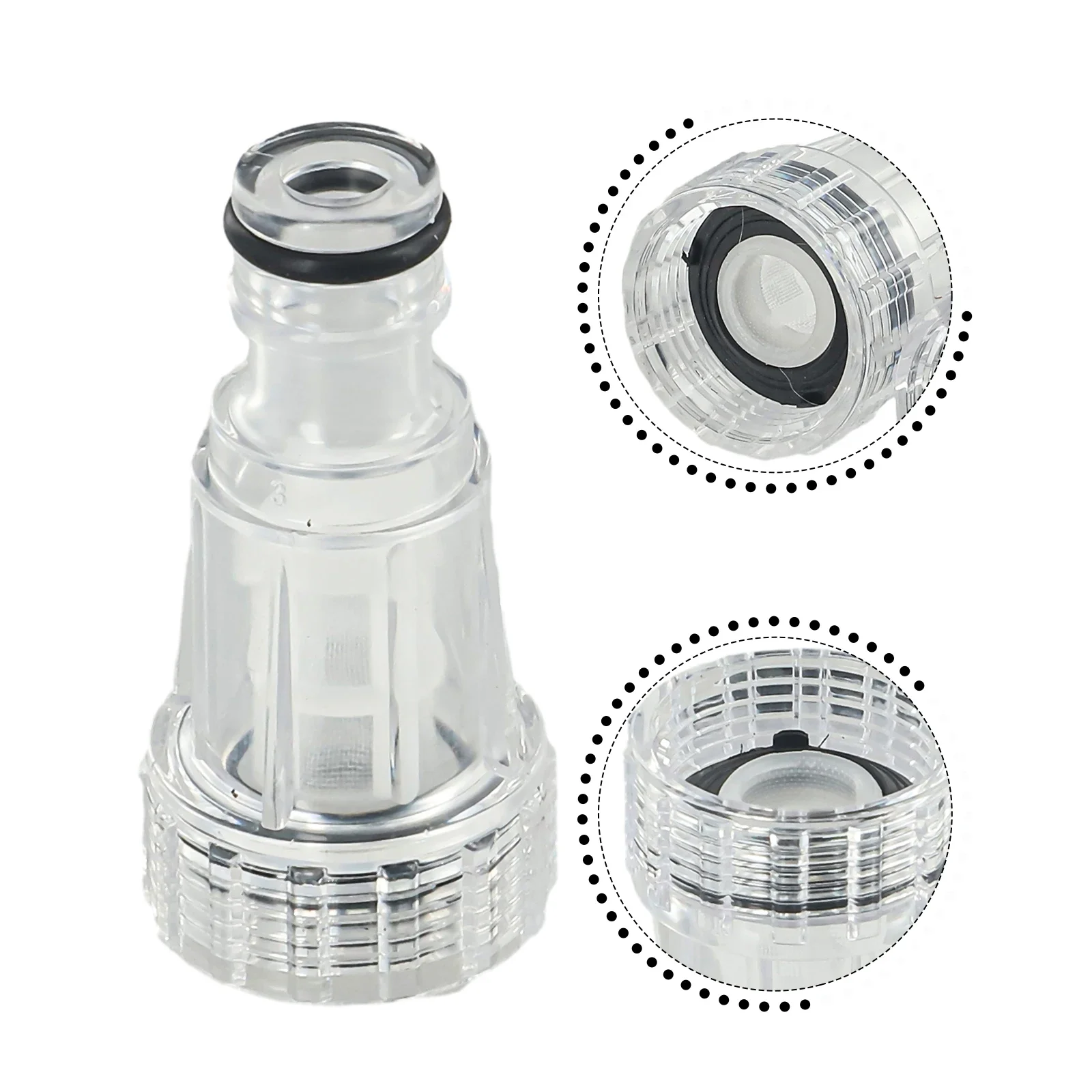 

Car Washer Water Filter Cleaning Connection Fitting High-Pressure Pipe Quick Thread Faucet Washing Machine Accessories