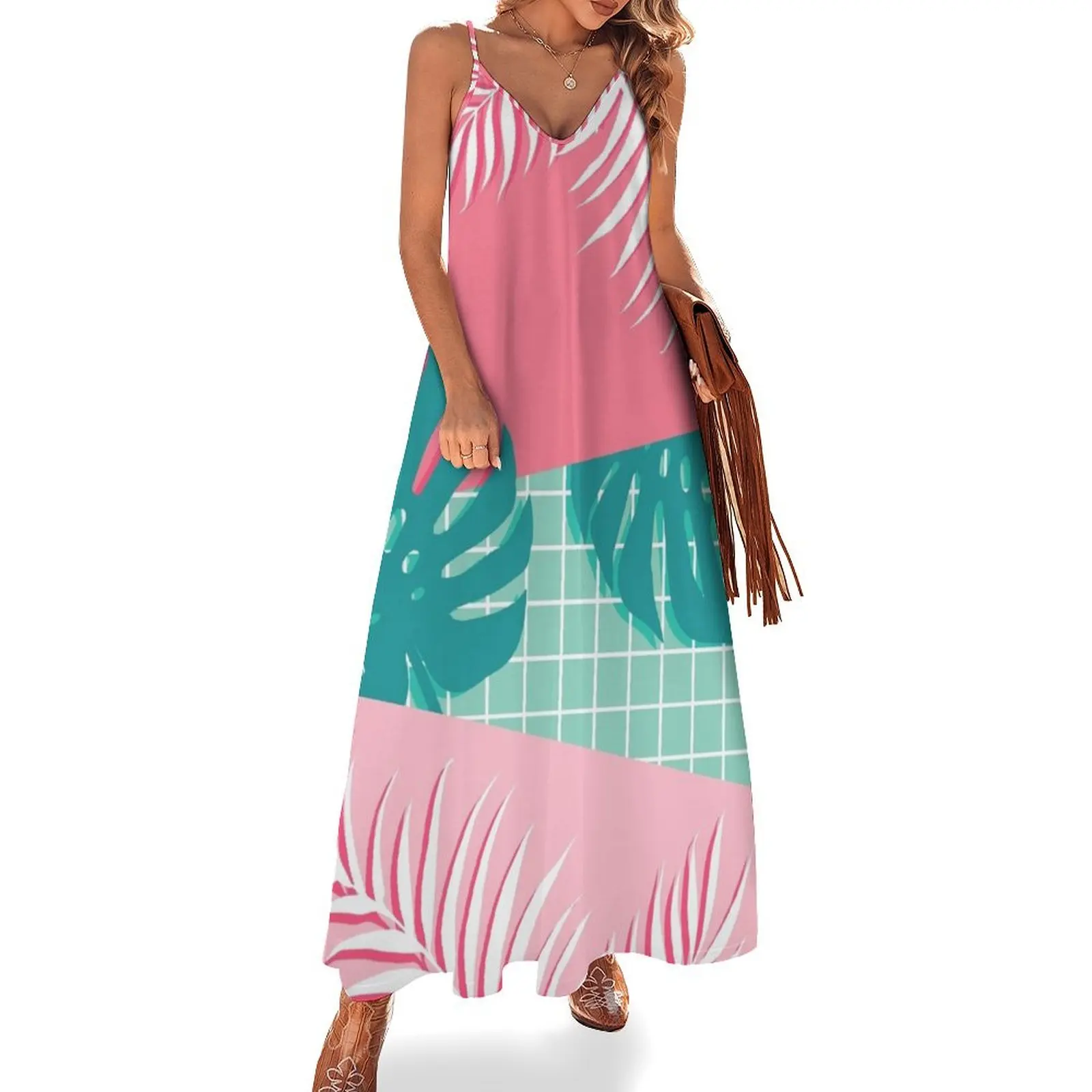 

Palm Springs Sleeveless Long Dress Woman clothes prom clothes elegant party dresses for women 2025 Women's long dress Dress