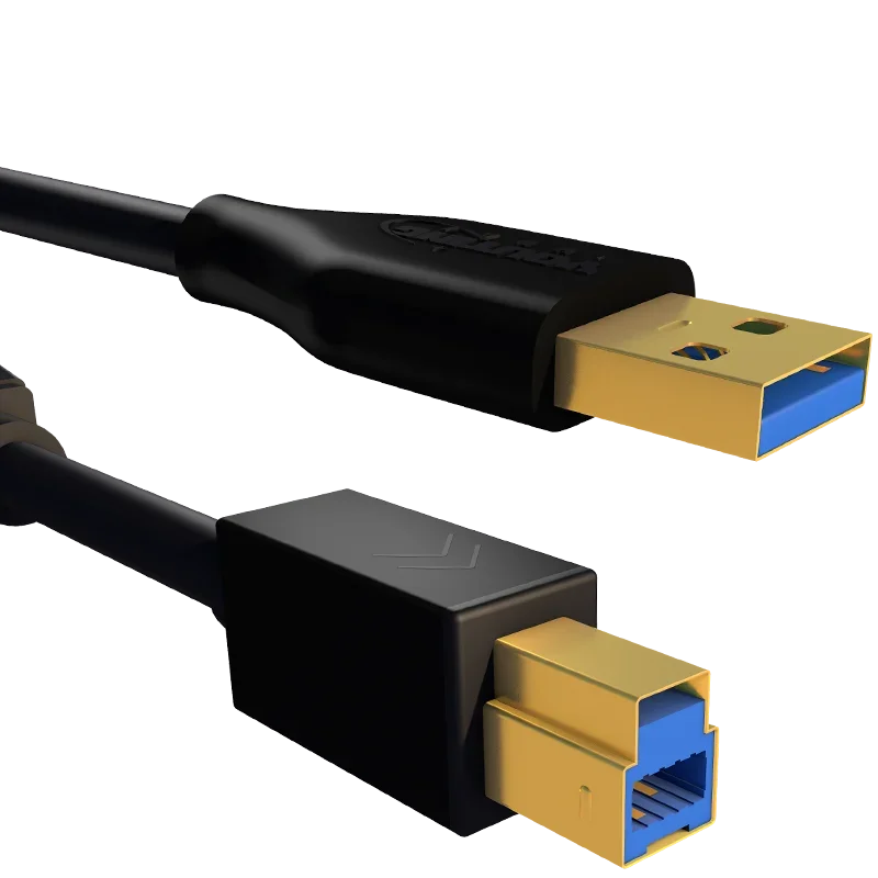 USB3.0 printing extension cable 15 meters A male to B high-speed transmission video camera capture connection computer