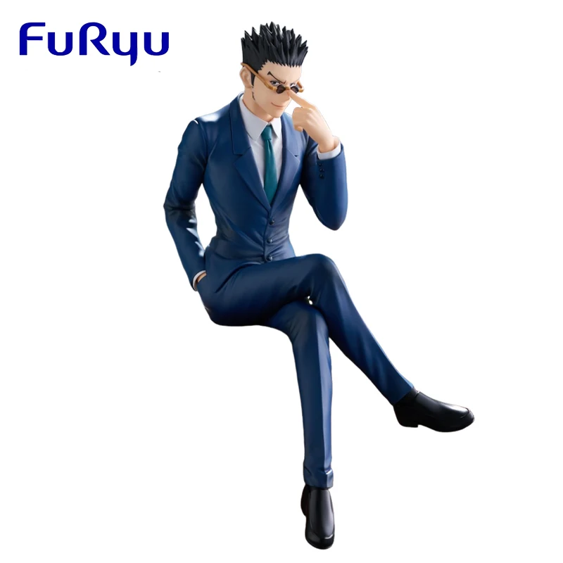 

Оригинальный стопор для лапши FuRyu HUNTER×HUNTER Leorio PaladiKnight, аниме-фигурка, натуральная кукла, Коллекционная модель, орнамент, игрушки, подарки