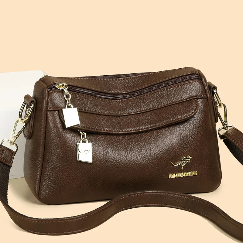 

2025 New Genuine Leather Shoulder Bag for Women, Extremely Versatile Crossbody Purse, Casual Mini Handbag, Chic & Practical​