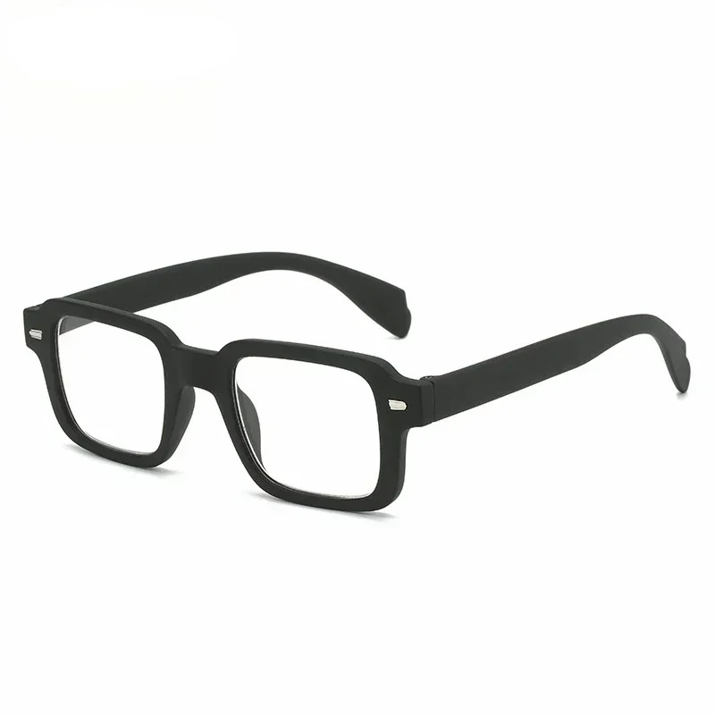 Unisex Blue Light Blocking Presbyopic Glasses Fashion Ladies Square Reading Glasses Men Women Stylish Hyperopia Eyeglasses