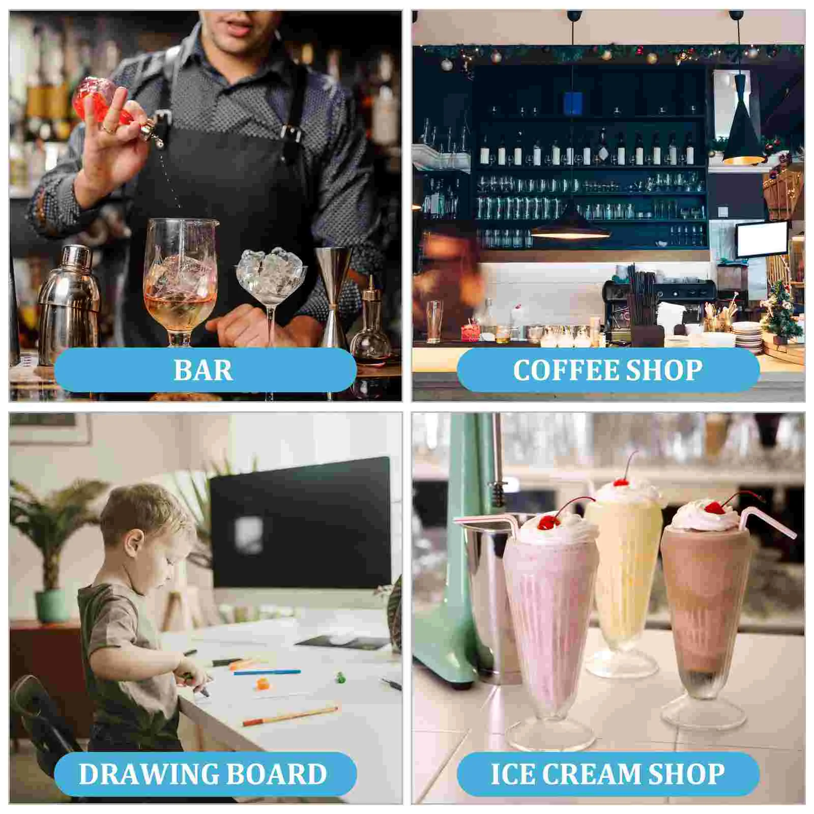 Message Boards Wedding Signage Messgae Mini Chalk The Table Chalkboard with Stand Double Sided