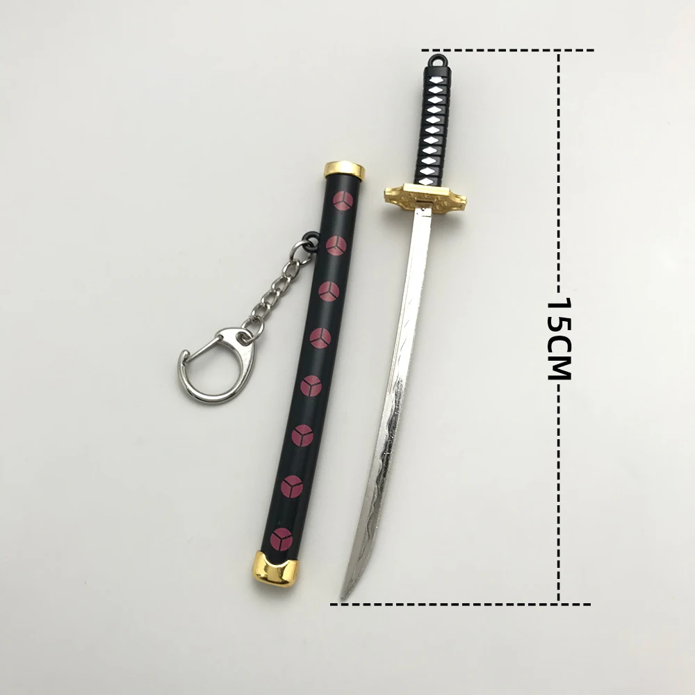 Super Warrior Samurai Sword Keychain Set