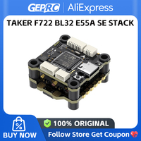 GEPRC TAKER F722 BL32 55A SE STACK MPU6000 Gyroscope 32Mb BlackBox Data Record Flight Data Plug Play Racing FPV LONG RANGE Drone