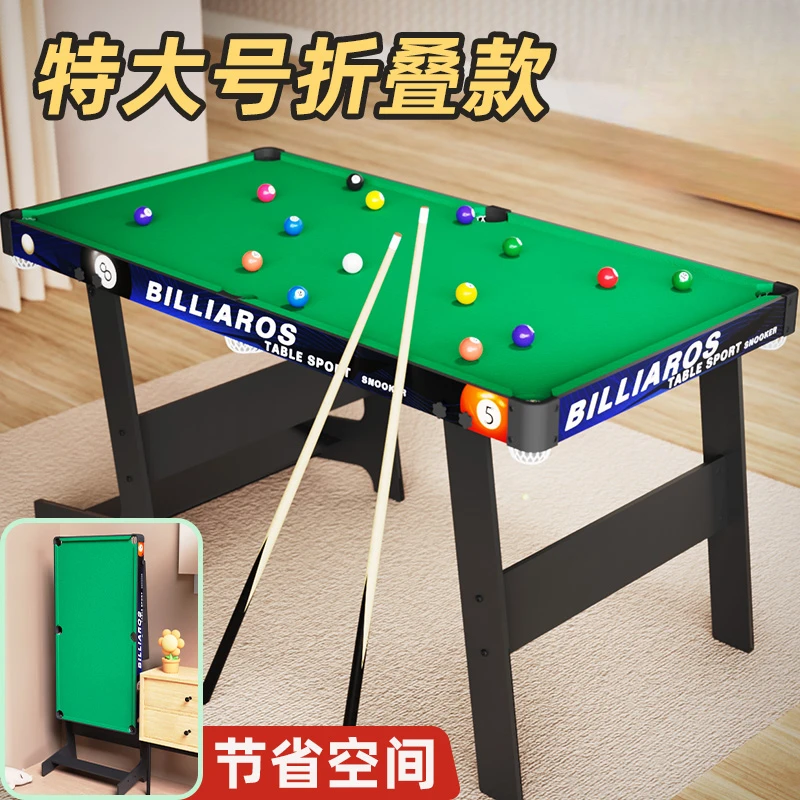 Children's Foldable Pool Table Large Household Mini Pool Table Toy