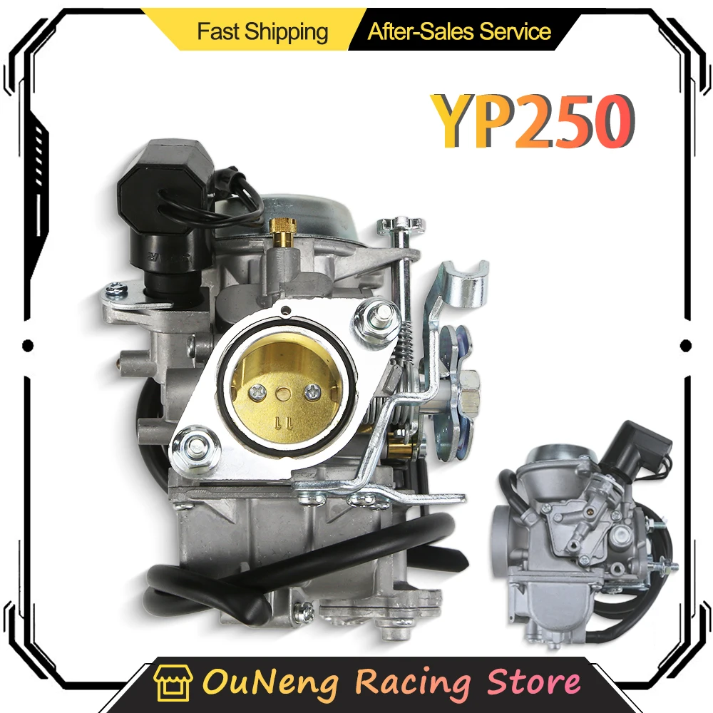 

Motorcycle Carburetor For Yamaha Majesty 250 Linhai 250 YP 250cc Vergaser Linhai 260cc Marquis Te-250cc Scooter ATV accessories