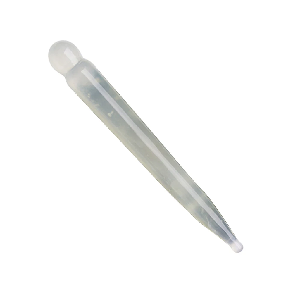 

Acupuncture Point Massage Rod Natural Jade Body Massager Smooth Comfortable for Muscle Relief Travel Use Random Color