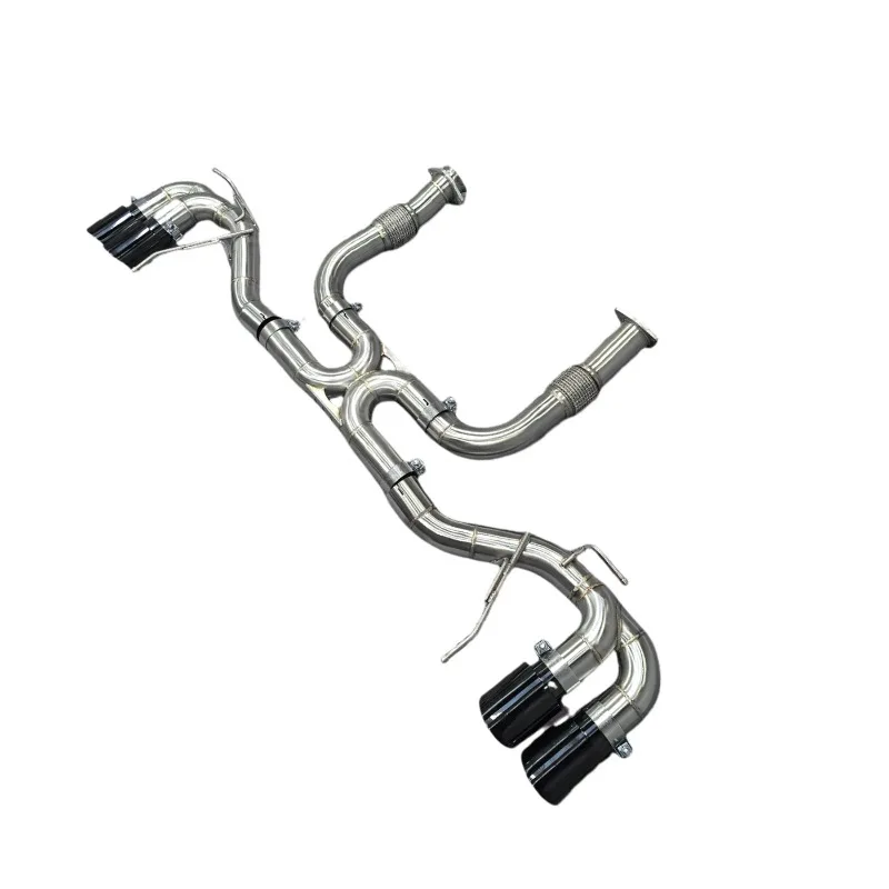 AKS New Design Straight Pipe SS304 For Chevrolet Corvette C8 Z06 Exhaust System Catback