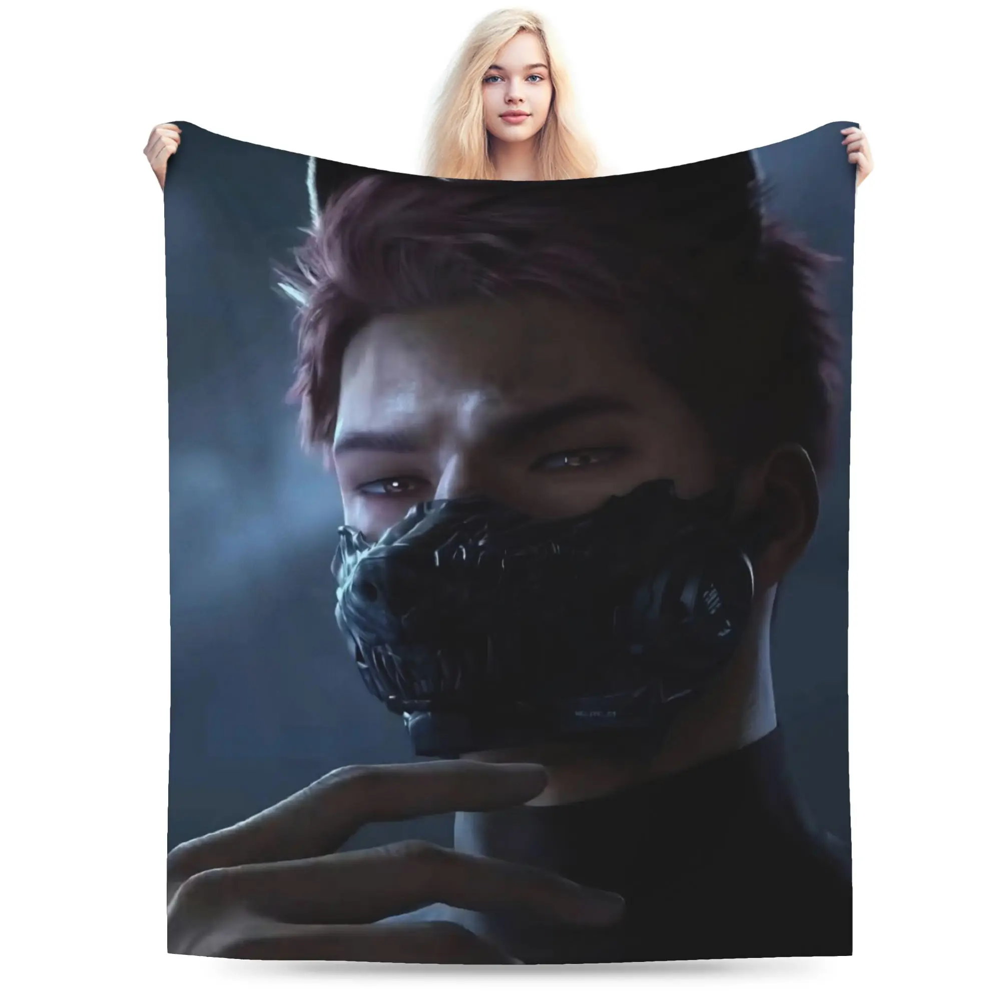 Love and Deepspace Valko Blanket Super Soft Cozy  Throw Blankets for Bed 50x60 Inch Multi-size Quilt