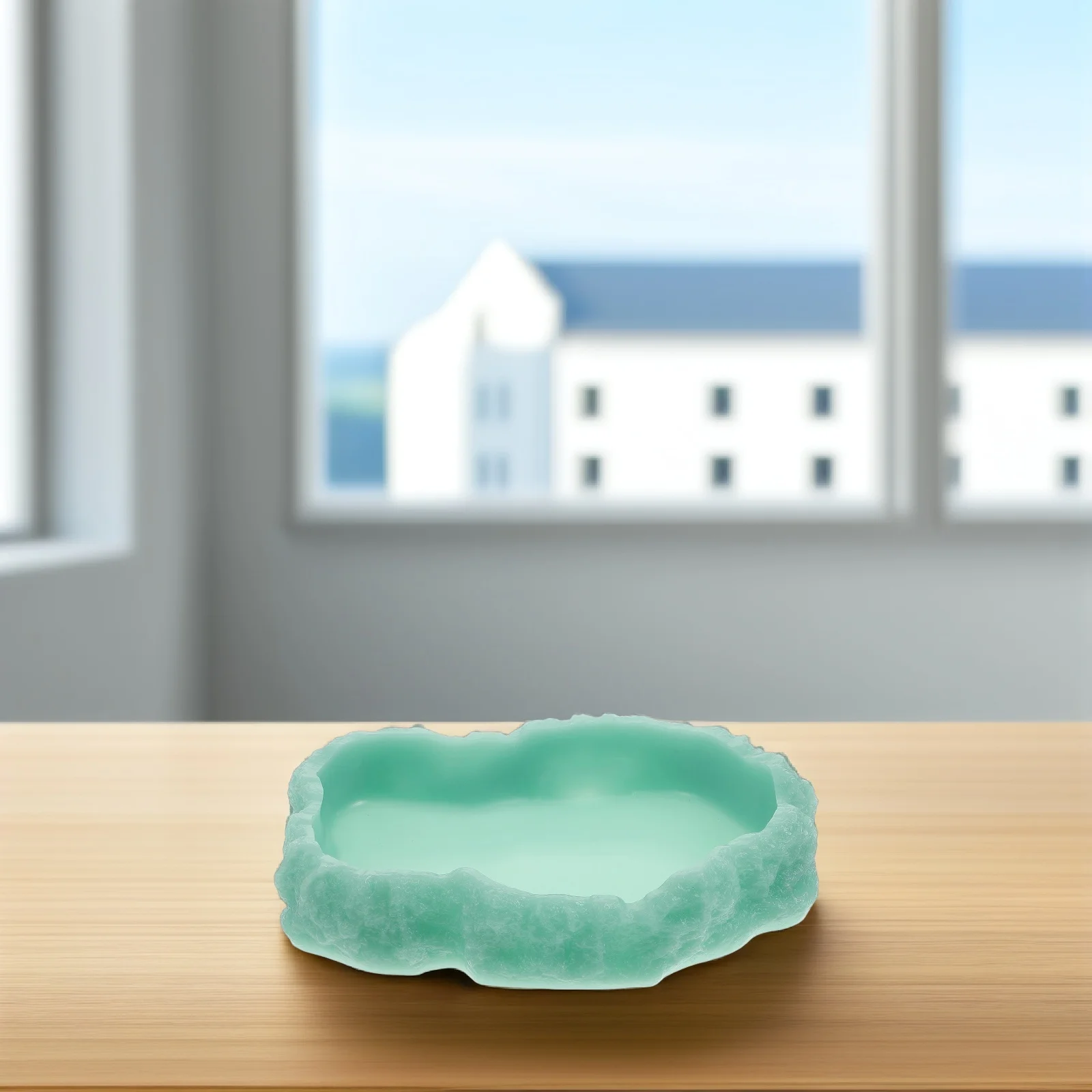 طبق تغذية مضيئة للزواحف مشرق الراتنج توهج وعاء طعام الحيوانات الأليفة حوض المياه السلاحف سحلية المغذية الزحف مستلزمات الحيوانات الأليفة #6