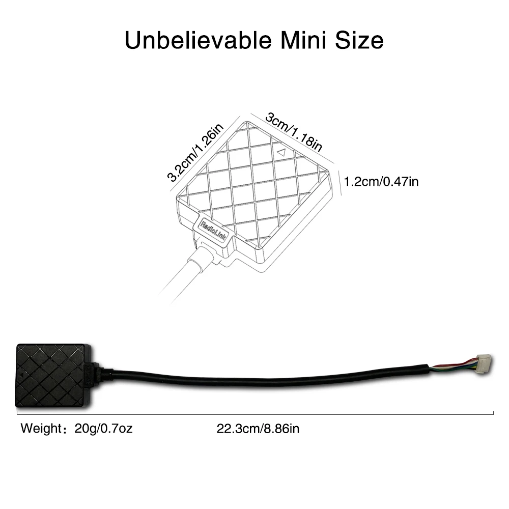 Radiolink TS100 M10N GPS mit Hoher Positioniergenauigkeit für Crossflight Mini Pix Pixhawk F4 PIX6 Flugsteuerung Flugzeug Drohne – Detail 11