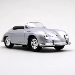 Diecast Original 1:43 Scale Porsche 356 Two-Door Sports Car Simulation Alloy Car Model Static Collectible Toy Gift Souvenir