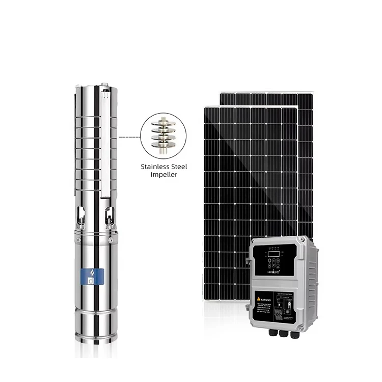 

Solar submersible deep well pump 50m well pump