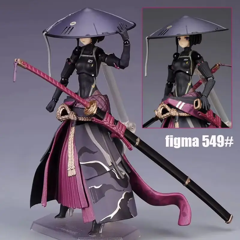 Figurine d'action Anime Ronin Warrior Figma 549, modèle articulé, jouet de collection, décoration de bureau, cadeau
