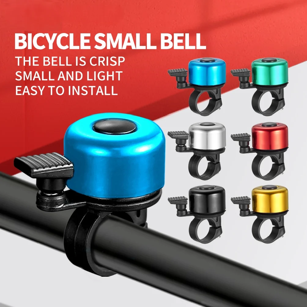 

MTB Bicycle Bell Aluminum Alloy Bike Handlebar Bell Ring Mountain Road Cycling Safety Warning Bicycle Horn Cycling Accessories