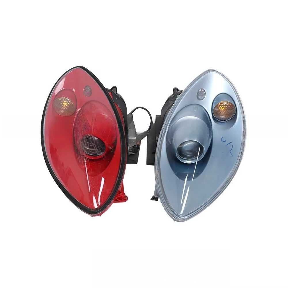 Premium Original Material Dismantling Parts Blue And Red Car Headlights For 612 2005 L 68269204 R 68269116