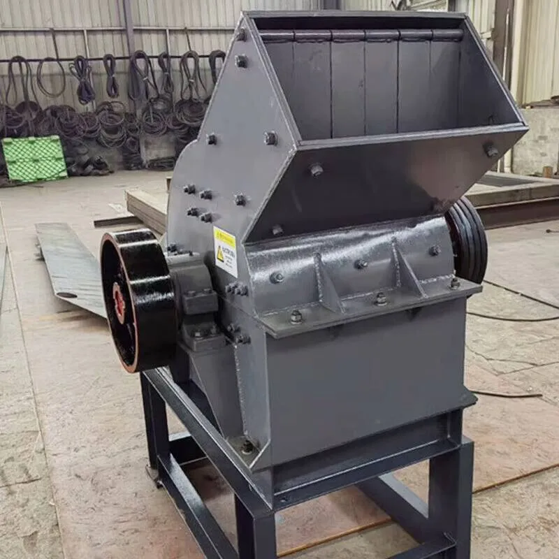 콘크리트 시멘트 블록 해머 크러셔 오일 및 전기 겸용 석탄 슬래그 석재 유리병 이동식 모래 제조기