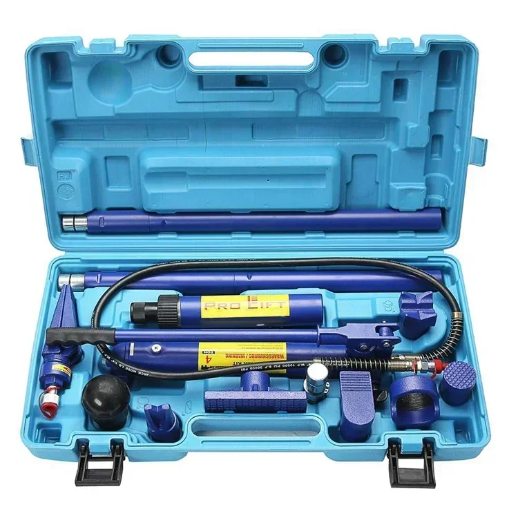4 Ton Porta Power 4 Ton Body Frame Repair Kit Car Van Jack Hydraulic jack