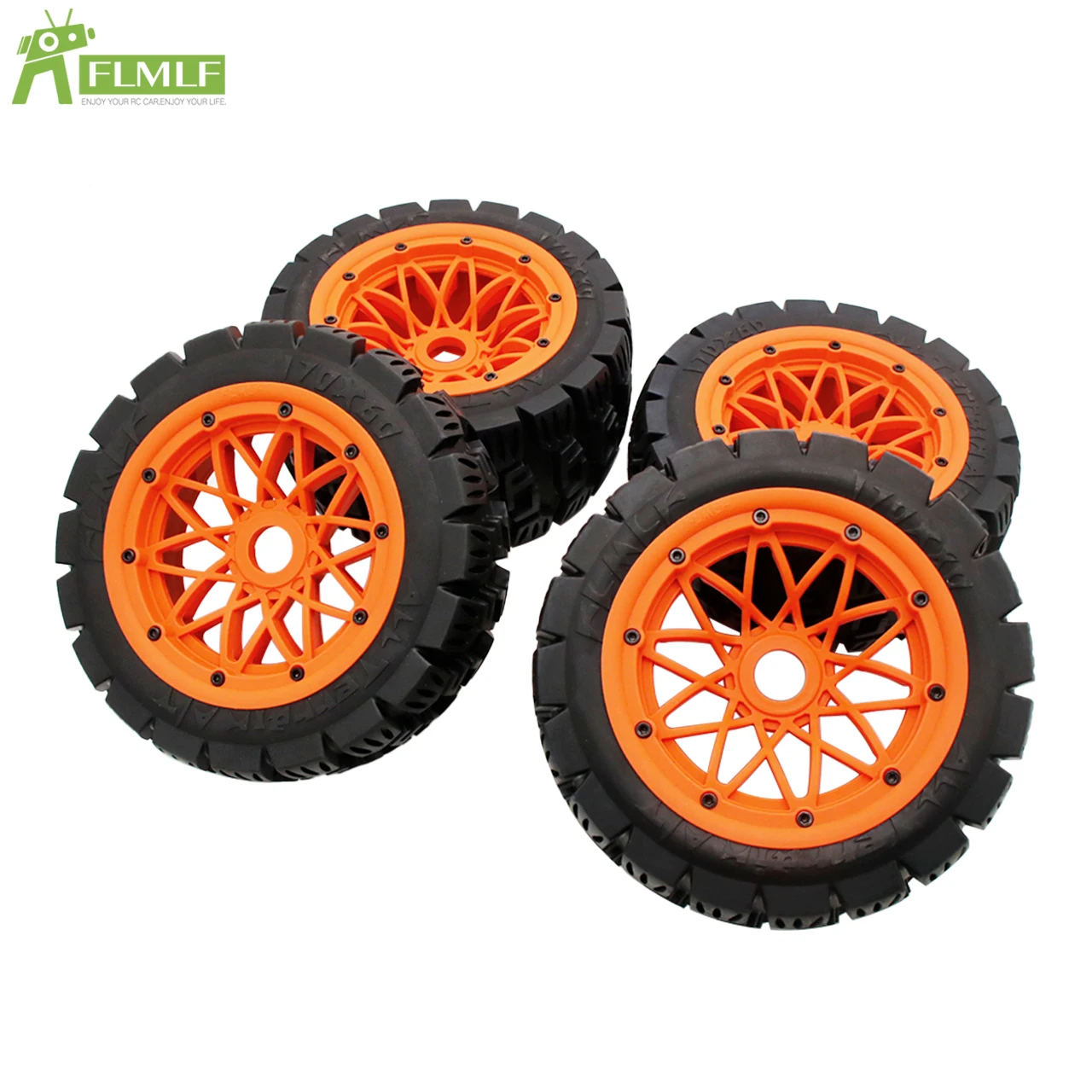 

170x60/80mm Wear Resisting All Terrain Front or Rear Tire or Tyre Skin Kit for 1/5 HPI ROFUN ROVAN KM BAJA 5B SS Buggy Rc Parts
