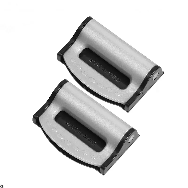 2 Stück Auto-Sicherheitsgurt-Schnallenclips, verstellbare Anti-Rutsch-Gurtstopper, Befestigungsclips zur Entlastung von Schulter und Nacken, Autozubehör – Detail 10